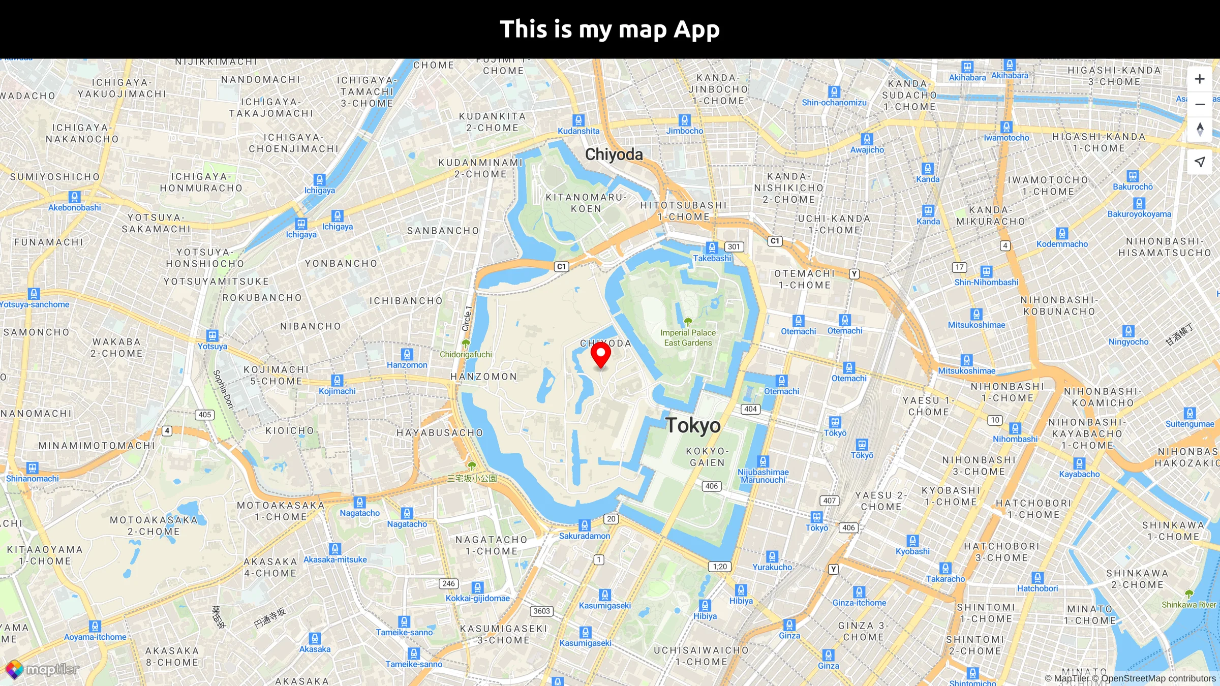 Display MapTiler SDK JS map using Svelte